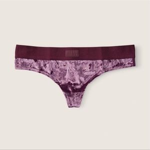 UNISEX Victoria’s Secret Velvet THONG Underwear XL